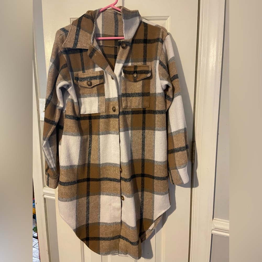Extra Long Shacket